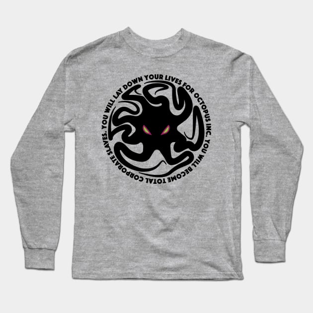 Octopus Inc. Long Sleeve T-Shirt by Mojoswork